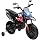Moto Électrique Enfants sous Licence Aprilia 2 Moteurs 12V Rouge