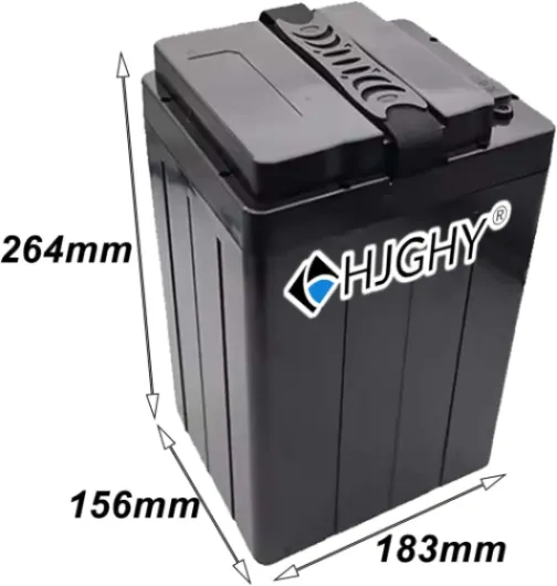 Batterie pour Moto électrique 60V 48V 72V, Pack de Batteries Lithium Haute capacité 20Ah 25Ah 30Ah avec Chargeur pour Tricycle/cyclomoteur/Scooter 48V30Ah