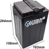 Test Batterie HJGHY 48V 30Ah : une option correcte pour redonner vie à un vieux scooter électrique