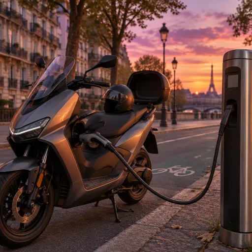 Comment la borne de recharge Sigeif façonne l’autonomie des motos électriques en Île de France