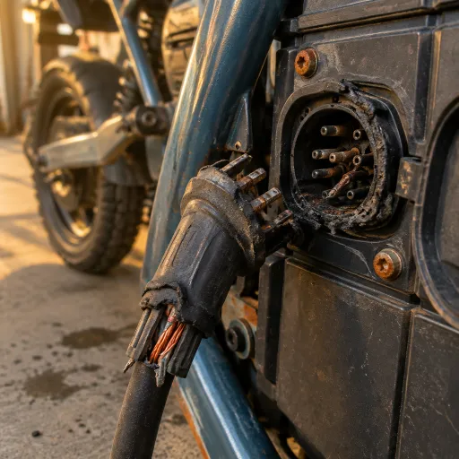 Quand la charge batterie ou l’alimentation électrique devient défaillante sur une moto électrique