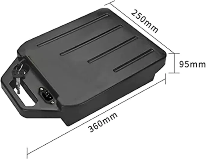 SDTYYP 60V 20Ah/15Ah pour Citycoco Gros Pneu Scooter électrique Batterie Lithium-ION li ION Deux Roues Scooter électrique vélo avec BMS et Chargeur pour Moteur 1500W 1000W 60V 15Ah