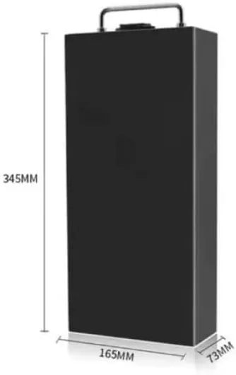 60V 20Ah pour Citycoco Gros Pneu Scooter électrique Batterie Lithium-ION li ION Deux Roues Scooter électrique vélo avec BMS et Chargeur pour Moteur 1500W 1000W