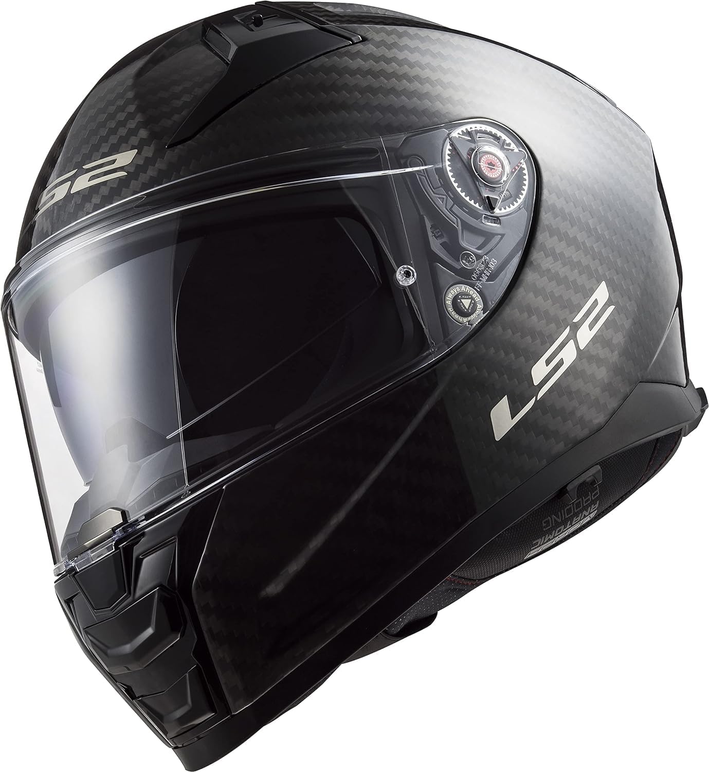 LS2, Casque Moto Intégral VECTOR II CARBON Gloss Carbon, L
