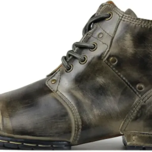 Test osstone OS-6015-1 Vert Rétro : des bottes stylées, mais quid de la solidité ?