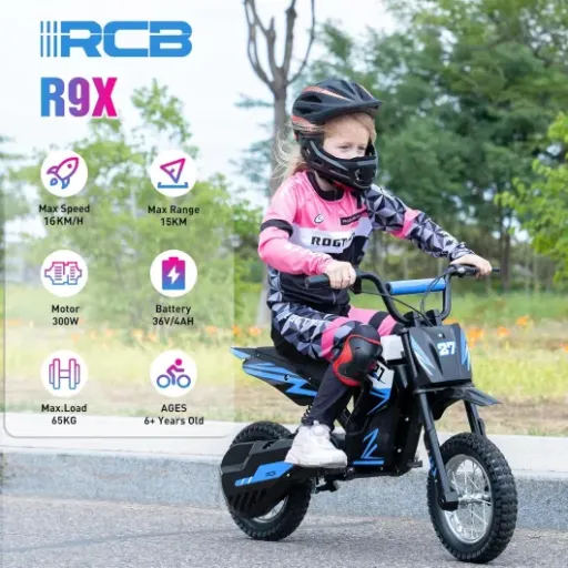 Test RCB R9X Moto Électrique Enfants : une petite cross qui envoie bien pour les 6-12 ans