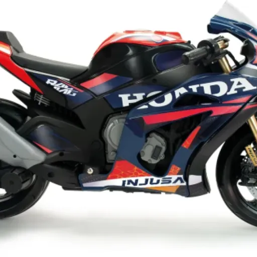 Test INJUSA Honda Competition 12V : la moto électrique enfant qui envoie bien pour les 4-6 ans