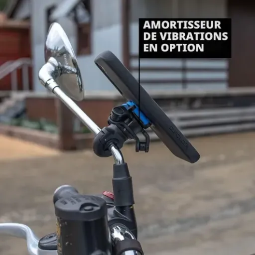 Test Quad Lock Rétroviseur Moto/Scooter : le support qui tient vraiment le téléphone (et pas que en photo produit)