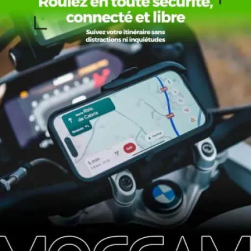 Test MOGGAM Support Téléphone Moto Antivibration : du solide pour le guidon, sans se ruiner