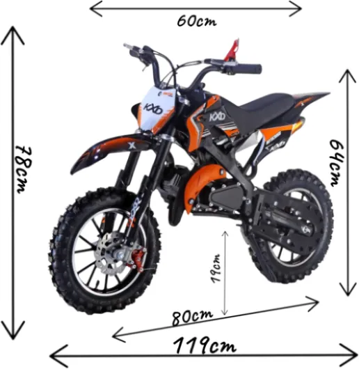 KXD 701/706/708 Blitzer 49cc Enfant 2 Temps 45km/h Dirt Bike Dirtbike CrossBike pocket Pitbike Pocket kids Dirt Cross Motor MOTO Vélo Véhicule enfant (vert, KXD 701 49ccm 2Temps) vert KXD 701A 49ccm 2Temps MOTOCROSS