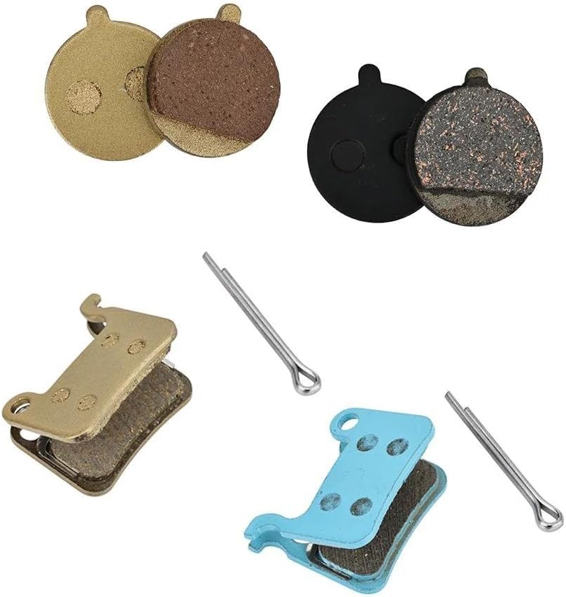 Plaquettes Frein Scooter Électrique pour Segway pour Ninebot ZT3 / Pro Roues Avant Et Arrière Freins À Disque Semi-entièrement Métalliques Pièces Plaquettes de Frein(Front Semi Metal)