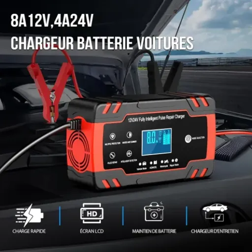 Test Husgw 12V/24V 8A : le petit chargeur pas cher qui remet des batteries sur pied