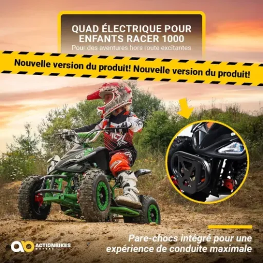 Test Actionbikes Motors Quad électrique Enfant 1000 W : un jouet costaud mais pas sans défauts