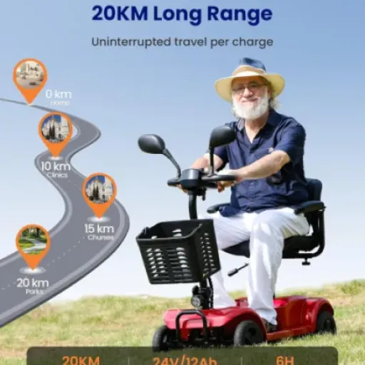 Test VOCIC D42 : le scooter de mobilité 4 roues qui mise sur la stabilité et le confort