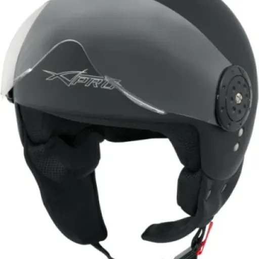 Test Apro Casque Jet Avio Noir Mat : le casque pas cher qui fait le job pour la ville