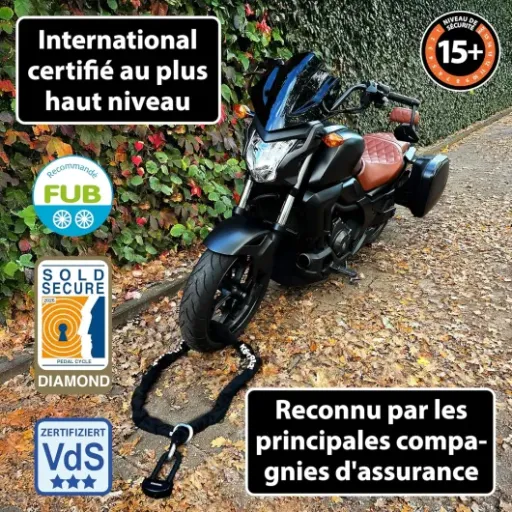 Test KOHLBURG Alcatraz 210 cm : la chaîne qui mise tout sur la dissuasion (et le poids)