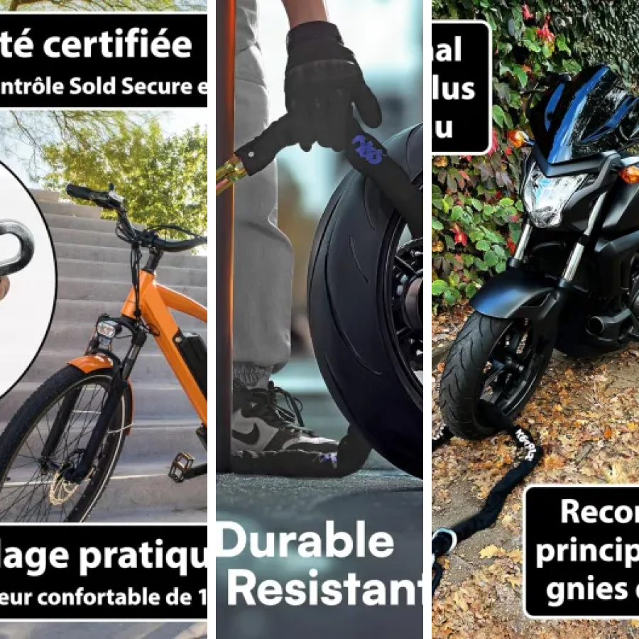 Comparatif des 9 meilleurs antivols pour motos électriques (2026)