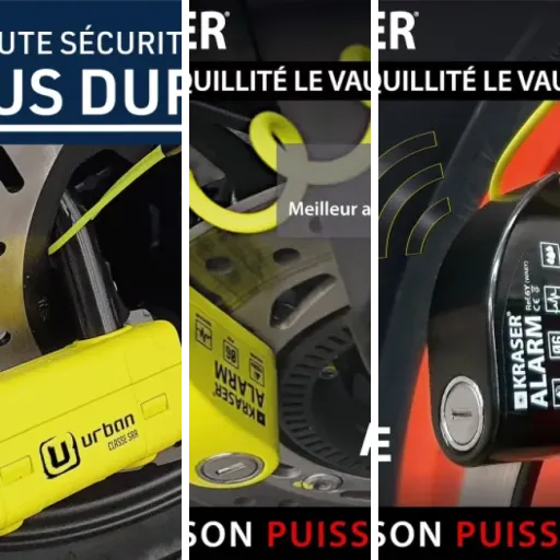Top 3 : meilleurs bloque-disques pour motos électriques (mai 2026)