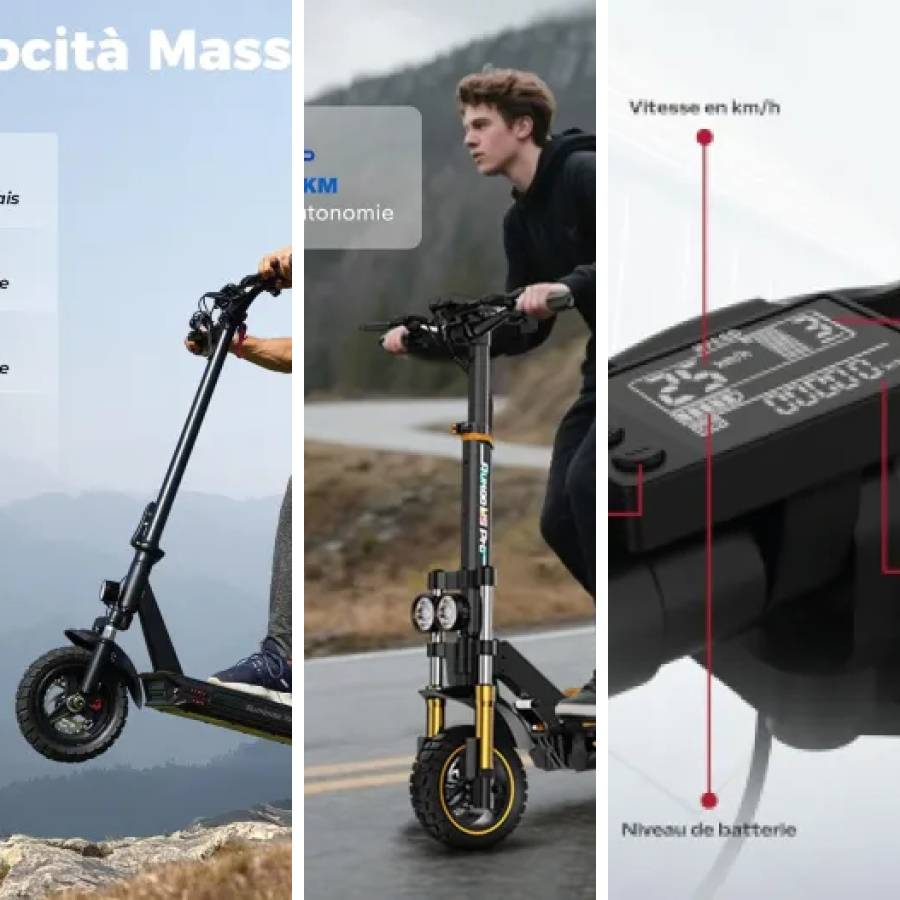 Les 4 meilleurs trottinettes électriques longue autonomie (mai 2026)
