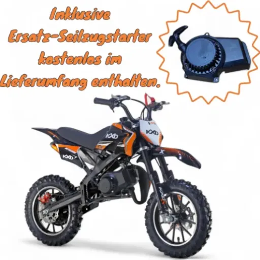 Test KXD 701 49cc 2T : la mini moto pour enfant qui fait le job sans être parfaite