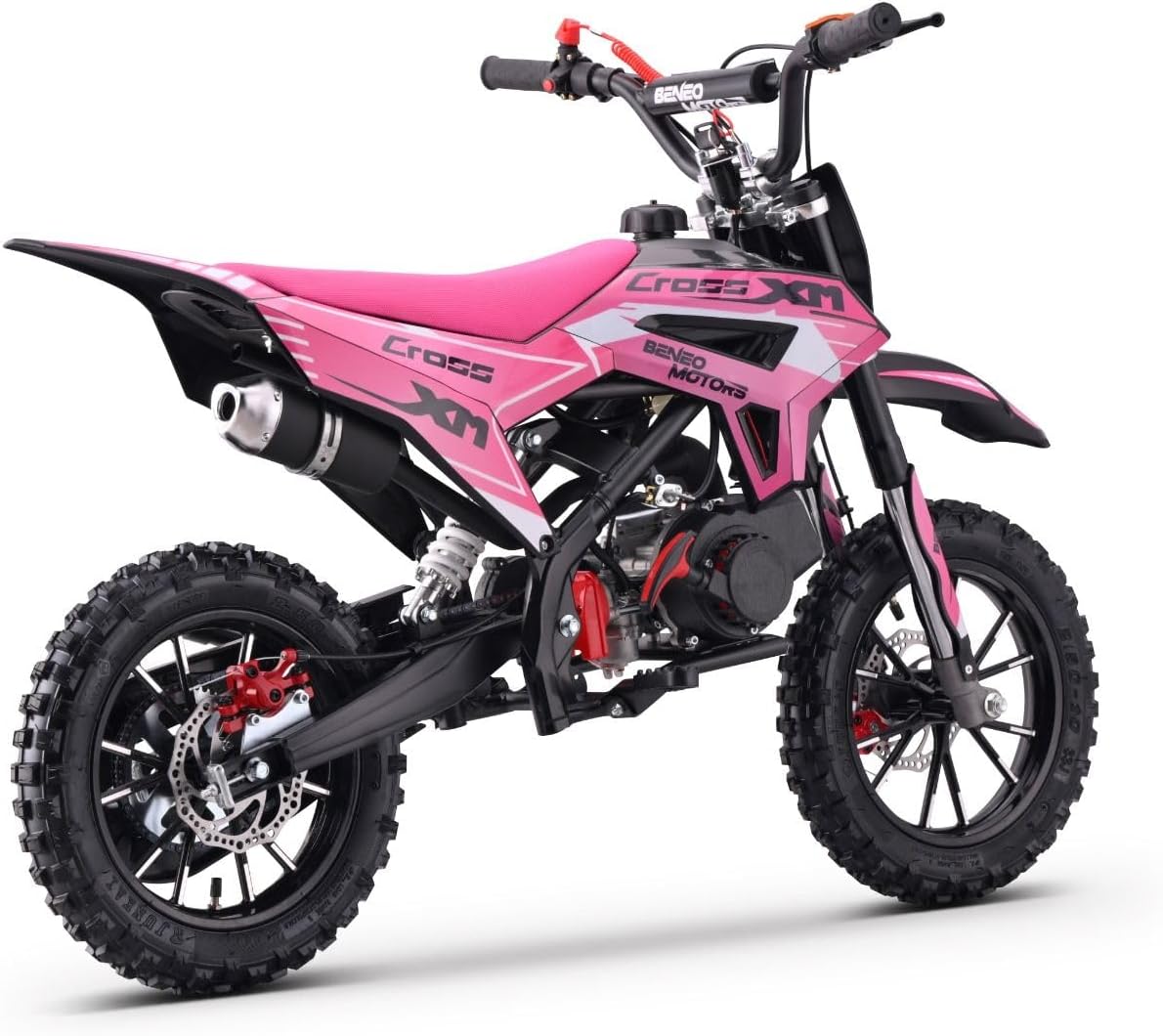 Moto-cross pour enfants Beneo Motors CROSS XM Rose - 50cc