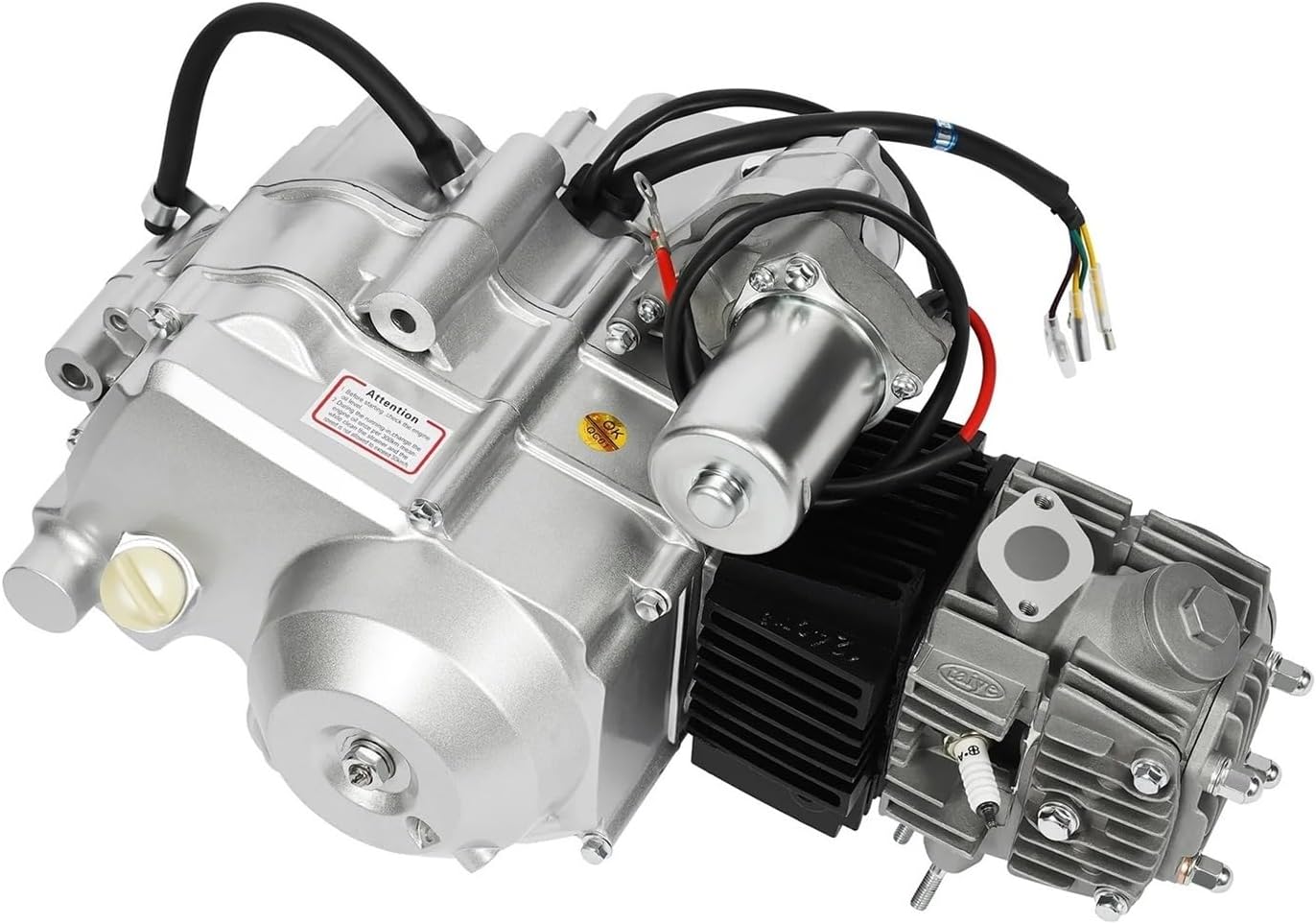 Moteur Semi-automatique Électrique 125CC 4 Temps CDI + Marche Arrière Pour ATV Quad Go Kart Serrure D'allumage