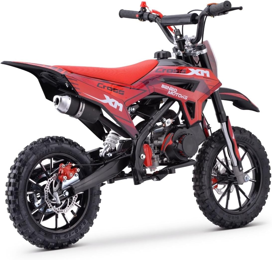 Moto-cross pour enfants Beneo Motors CROSS XM Rouge - 50cc