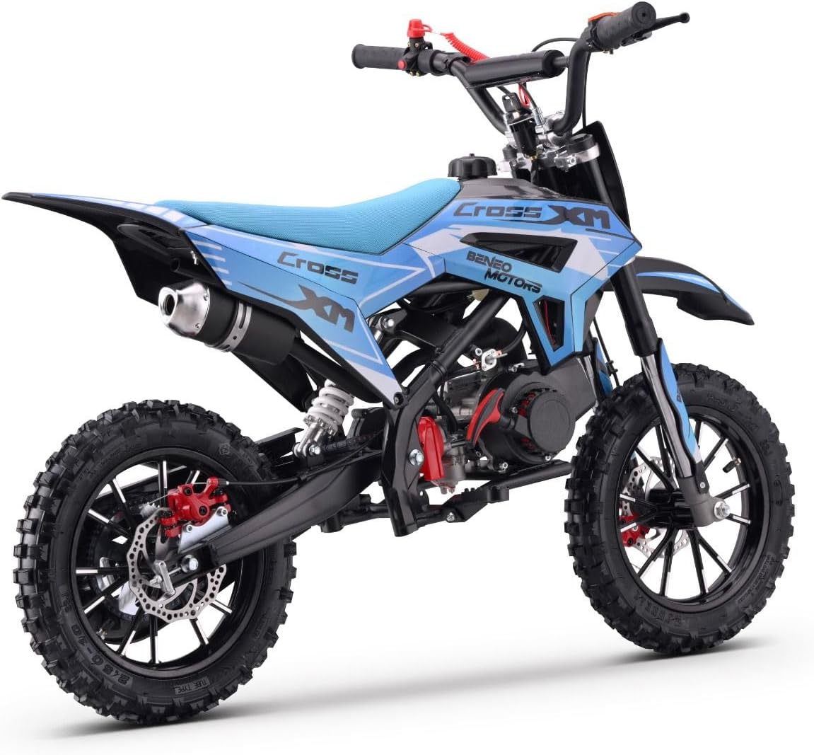 Moto-cross pour enfants Beneo Motors CROSS XM Bleu - 50cc