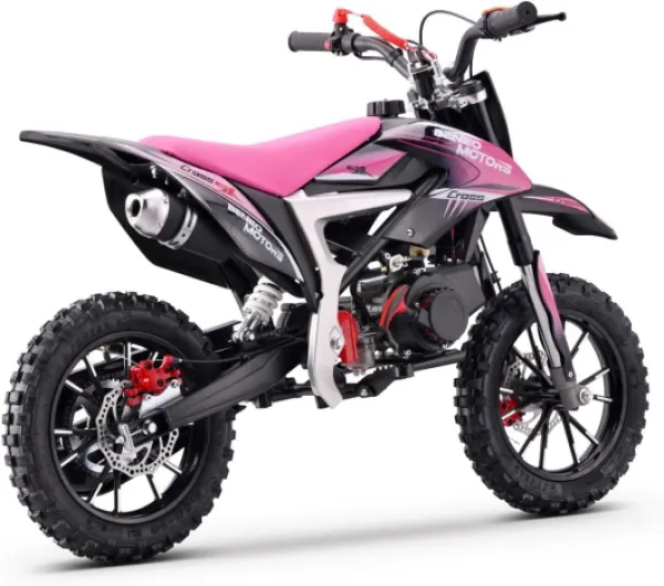 Moto-cross pour Enfants Beneo Motors CROSS SX Rose - 50cc