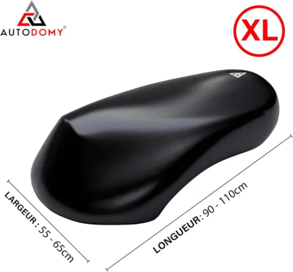 Housse de Selle Moto Imperméable Taille XL pour Sièges de 90 à 110 cm - Couvre Selle Moto Antidérapante et Anti-Rayures - Convient à Tous Types de Motos et Scooters Protège de Pluie et Soleil