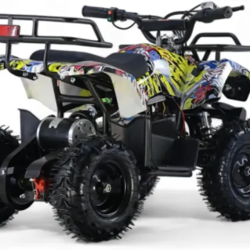 Test KXD Quad électrique M8 1000 W : un mini quad sympa pour débuter, mais pas sans défauts