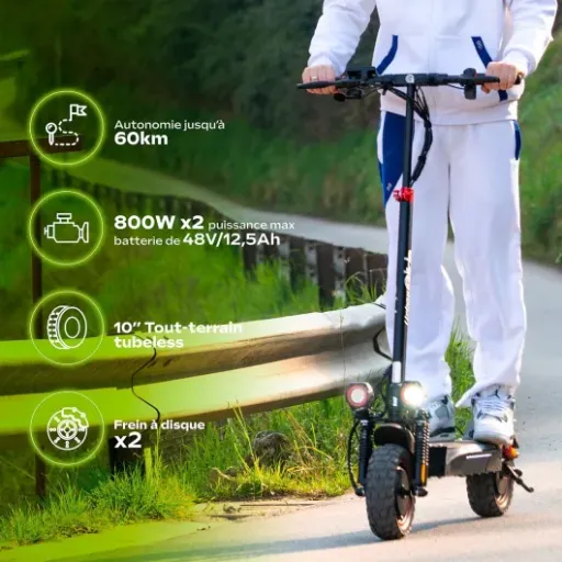 Test UrbanGlide ECROSS Duo : une trottinette puissante mais pas légère à vivre