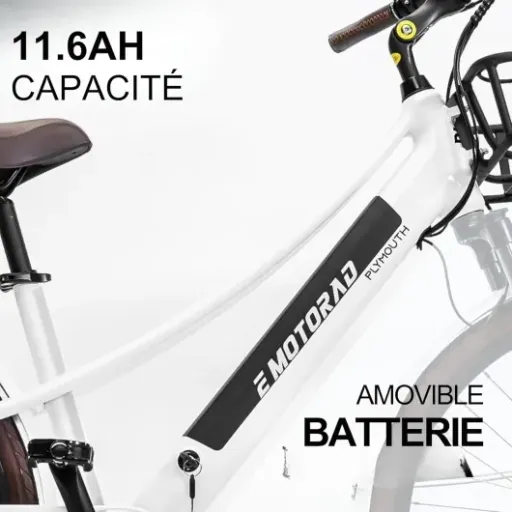 Test EMotorad Plymouth : un VAE urbain simple, confortable, mais avec quelques limites