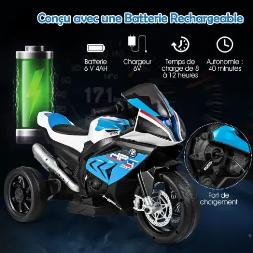 Test DREAMADE Moto Électrique Enfant : la petite moto qui amuse bien mais sans grosse puissance
