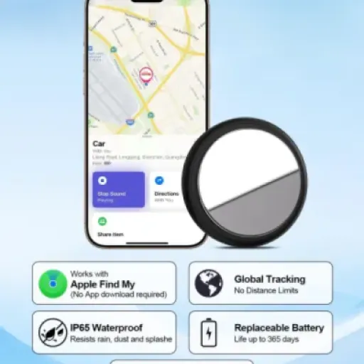 Test Traceur GPS Voiture ElLLYYE : petit boîtier discret qui s’appuie sur le réseau Apple