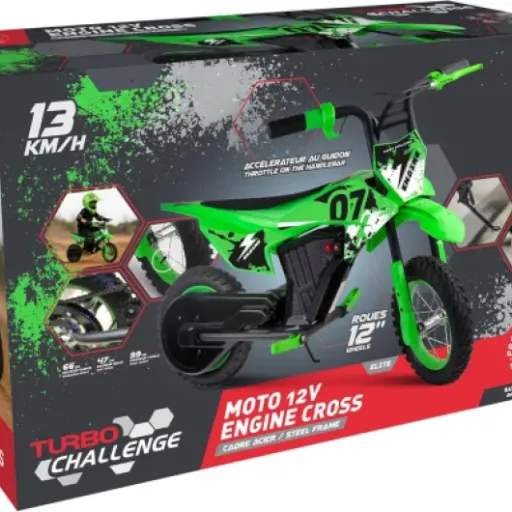 Test TURBO CHALLENGE Mini Moto Électrique 12 pouces : la petite moto pour débuter sans se faire trop peur