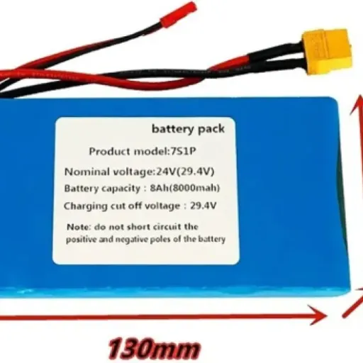 Test Batterie 24V 8Ah helSHOPM : une petite batterie légère qui fait le job (mais faut pas lui en demander trop)