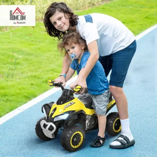 Test HOMCOM Porteur Enfants Quad : un petit bolide simple qui amuse bien les 18-36 mois