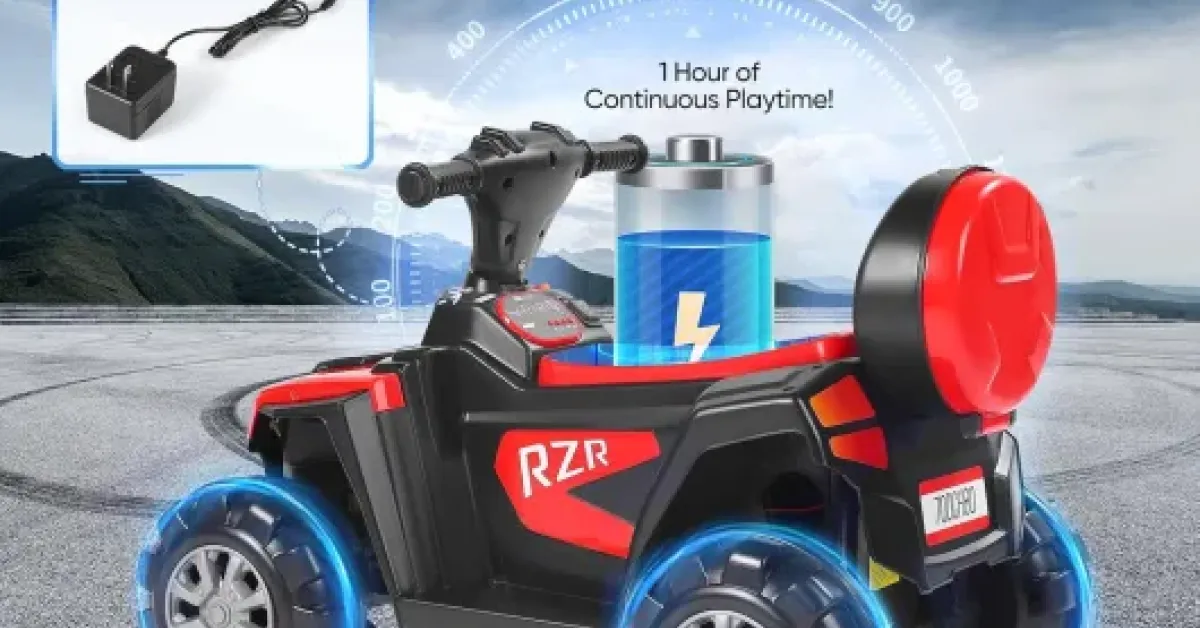 Test Moto électrique Krovtoy pour enfants : un petit bolide sympa mais à bien encadrer