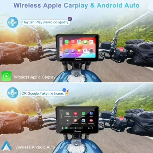 Test Carpuride W702 Moto Carplay : l’écran moto qui remplace enfin le smartphone sous la pluie