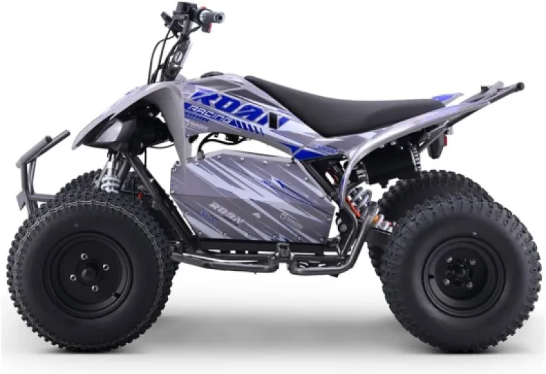 Quad électrique 1800 W Dakar Roan R10 Brushless, bleu