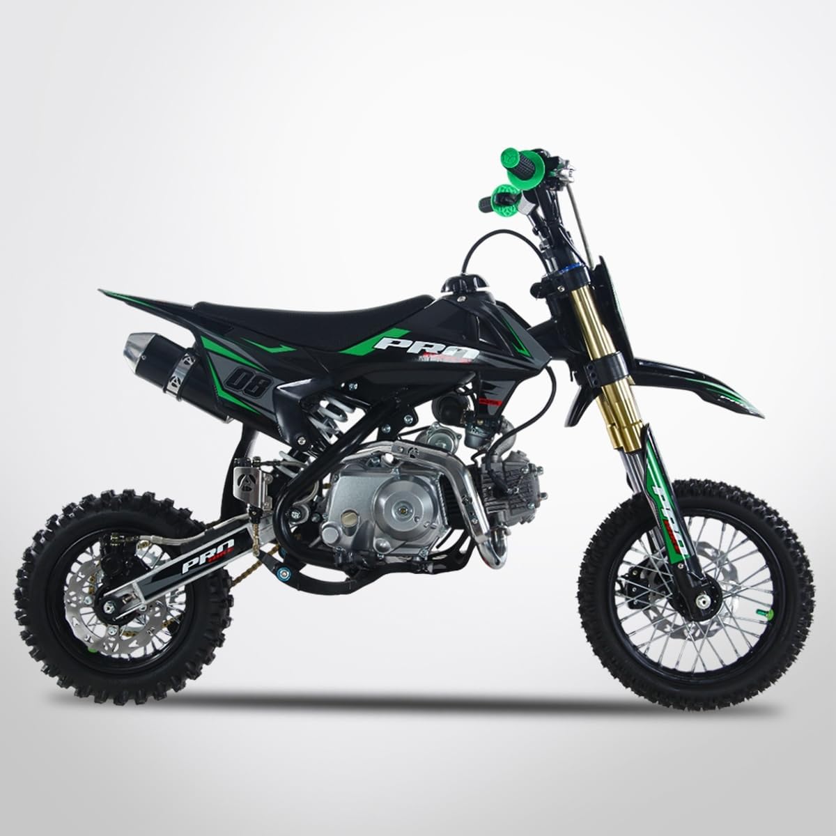 Dirt bike enfant PROBIKE 50 SX 12/10 - Vert - Edition 2025