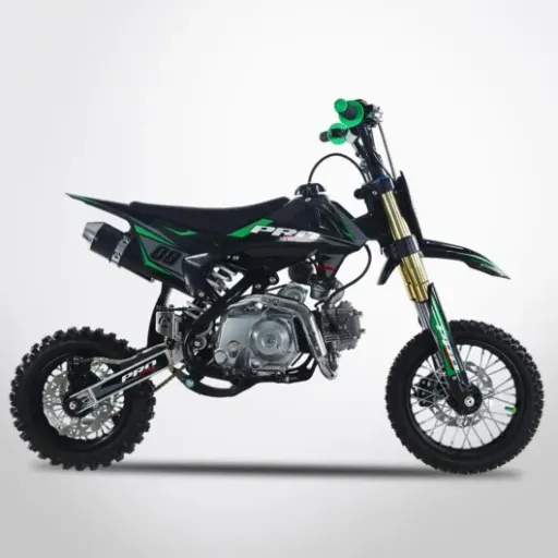 Test Dirt bike enfant PROBIKE 50 SX 12/10 : une petite moto pour débuter le cross sans se ruiner