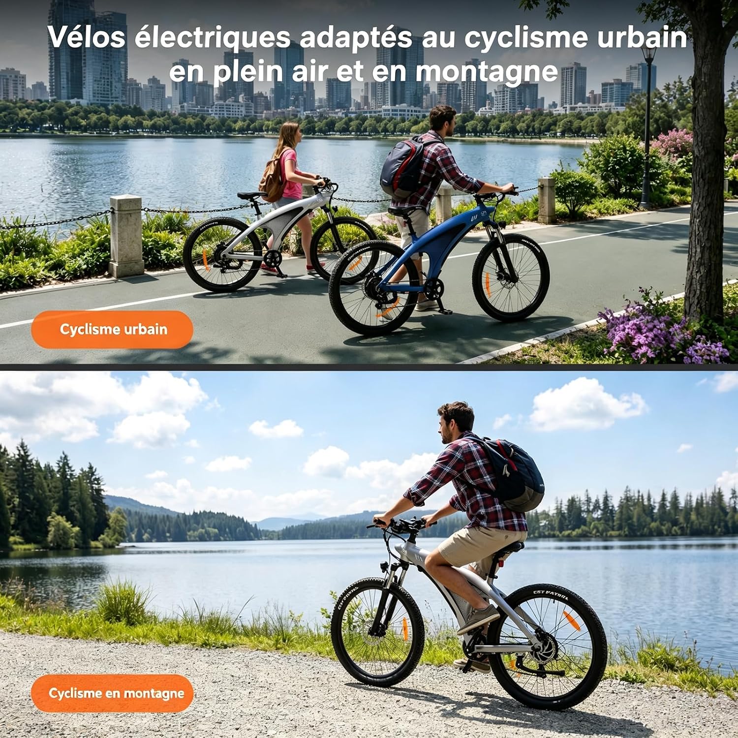 Q5 Shark Vélo Électrique Homme VTT Adulte,27.5" Vélo Électrique Ville,Capteur De Couple,85Nm,13/20Ah,Autonomie 60-220km Ebike,Amortissante Réglable,Freins à Disque Hydrauliques Noir Gris