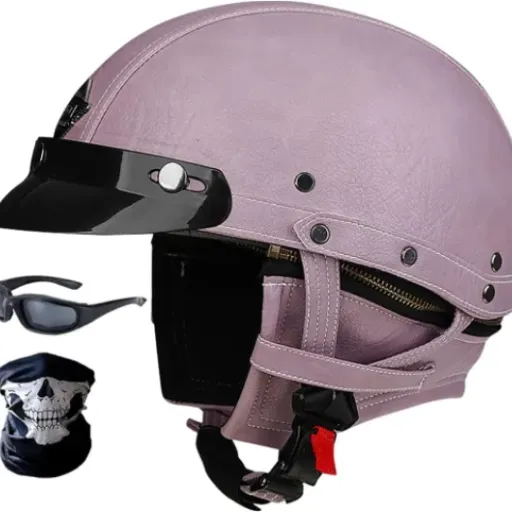 Test Casque Jet Vintage CNNGU : le demi-jet looké qui fait le job sans se ruiner