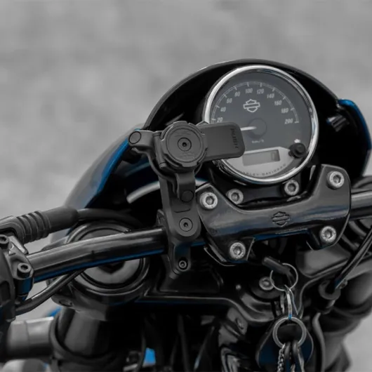 Guidon Pro pour Moto Support Téléphone pour iPhone, Galaxy, Pixel Et Adaptateurs Universels Support de guidon PRO