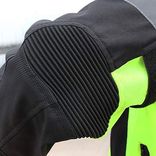 Veste de moto réfléchissante avec protection amovible, respirante, imperméable, haute visibilité nocturne