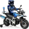 Test GOPLUS Moto Électrique Enfants 12V : la petite moto de police qui fait le job (avec quelques limites)