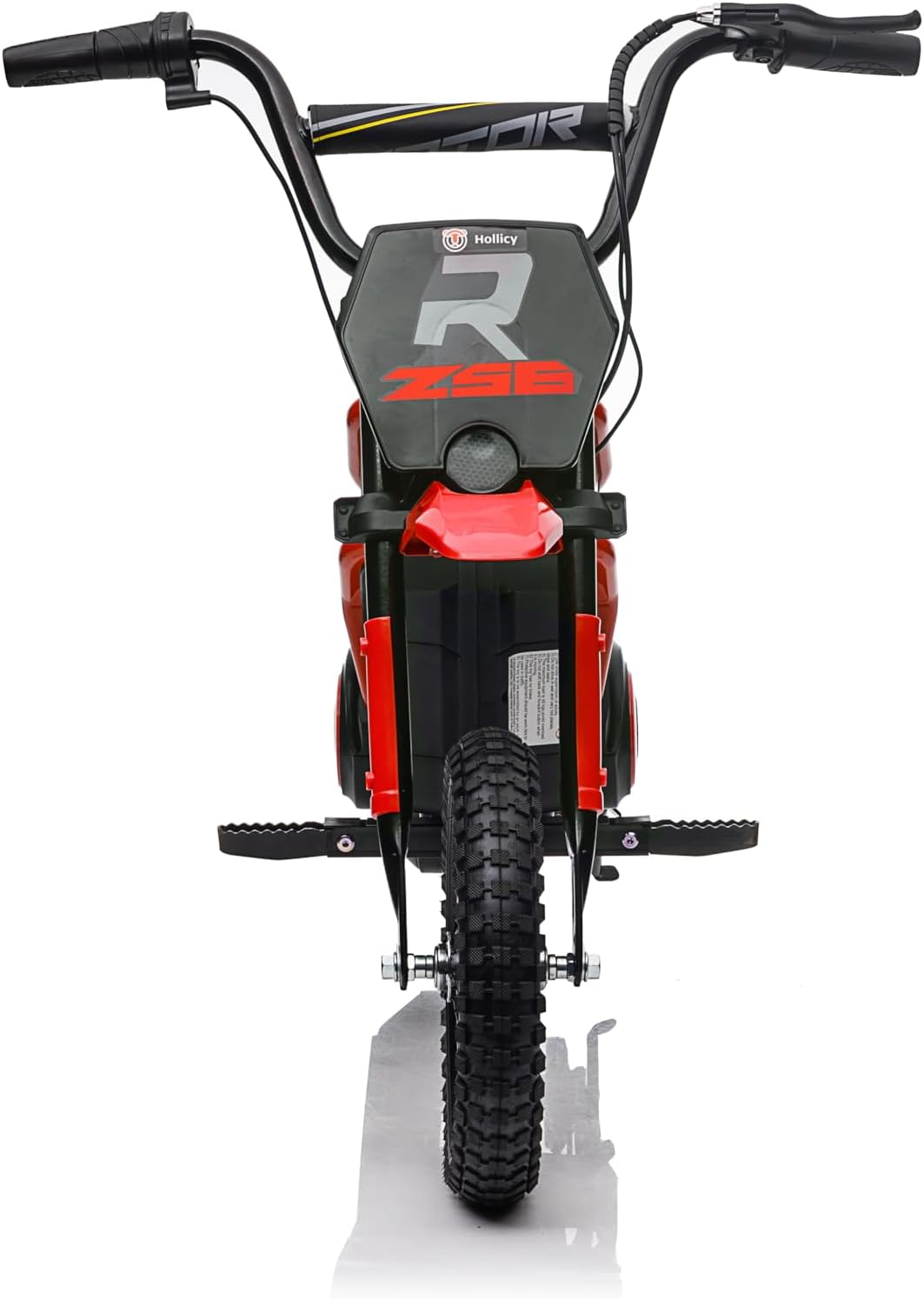 Motocross Électrique pour Enfants 24V, Moto Électrique avec Moteur 350W, Modes de Vitesse de 8/16 KMH, Autonomie de 20 KM, Pneu Pneumatique de 12'', Adapté aux Enfants 3.5-7 Ans (Rouge)