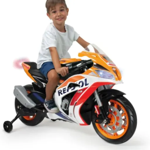 Test Moto Électrique Enfants INJUSA Repsol 12V : la petite moto qui fait vraiment plaisir aux 3-6 ans